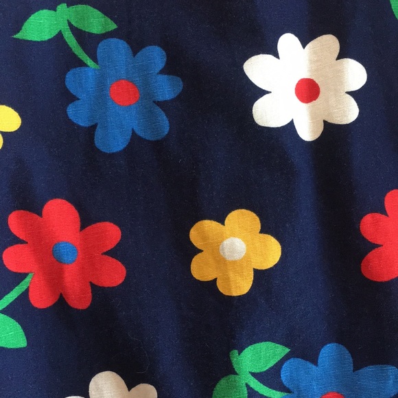 Bright & cheerful vintage 1960s ditzy daisies ric-rac skirt - Picture 5 of 15